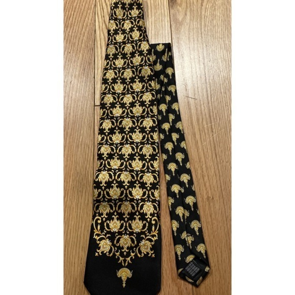 Damasco Diffusione Silk Tie Made Italy 100% Seat-silk-soie 3717